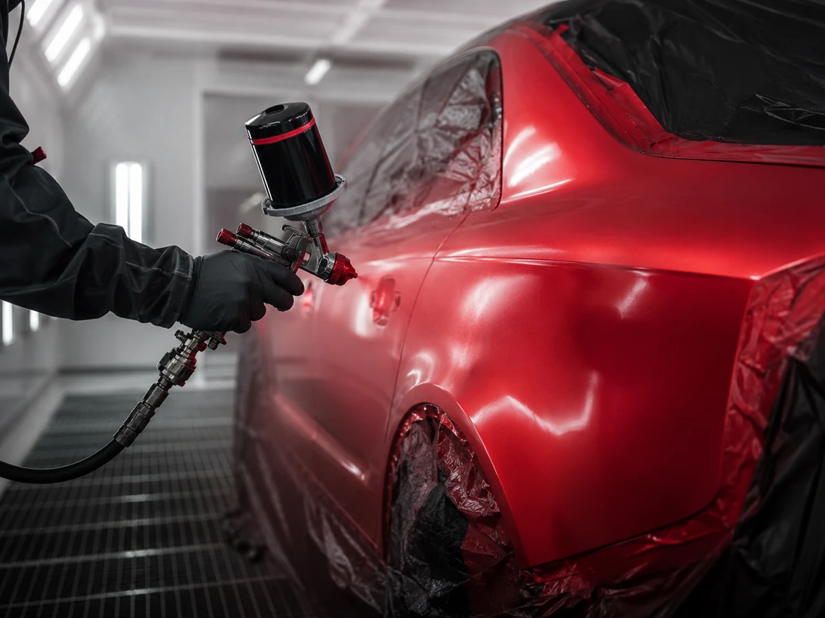 Pintura automotiva profissional